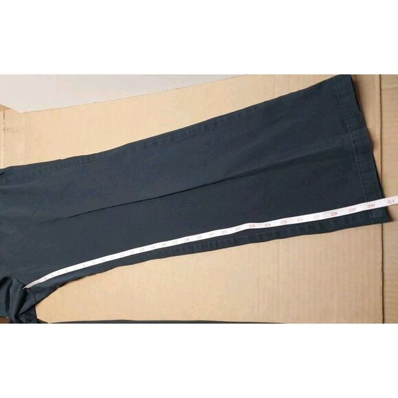 Dockers Womens 16 MED Ideal Fit Navy Blue Pants Chinos Twill Khaki Mom Comfy - Picture 9 of 13